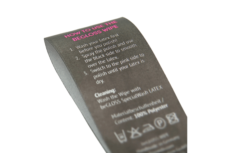 BeGLOSS latex cloth- Small